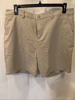 Pure Navy Essentials Light Tan Shorts with Pockets  - Waist US 38"
